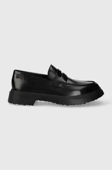 Кожаные лоферы Walden Camper, черный
