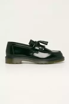 Кожаные мокасины Adrian Dr. Martens, черный