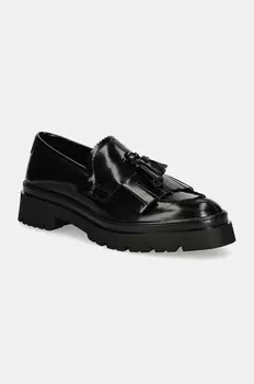 Кожаные мокасины Aligrey Gant, черный