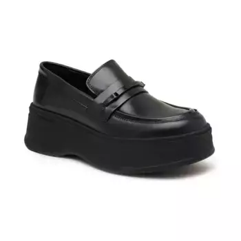Кожаные мокасины Calvin Klein, черный