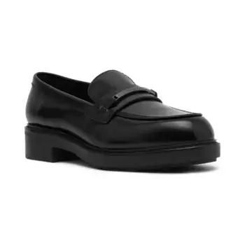 Кожаные мокасины Calvin Klein, черный