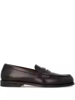 Кожаные мокасины DSQUARED2, красный