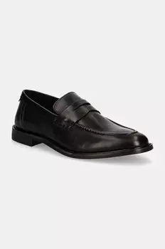 Кожаные мокасины Gant Lozham, черный