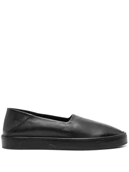 Кожаные мокасины Giorgio Armani, черный
