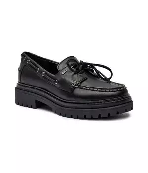 Кожаные мокасины Michael Kors, черный