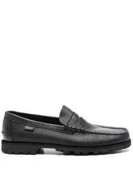Кожаные мокасины Paraboot, черный