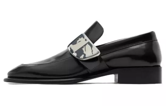 Кожаные мокасины Shield Burberry