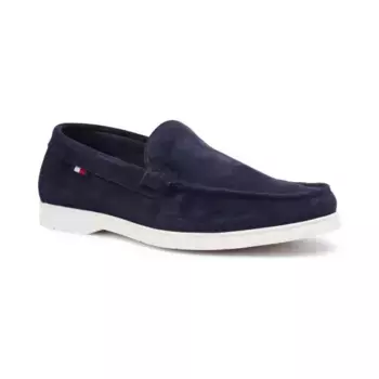 Кожаные мокасины Tommy Hilfiger, синий