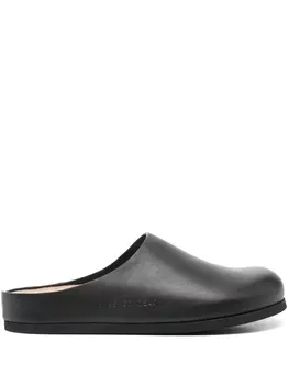 Кожаные мюли Common Projects, черный