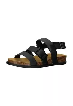 Кожаные мюли KicKers, черный