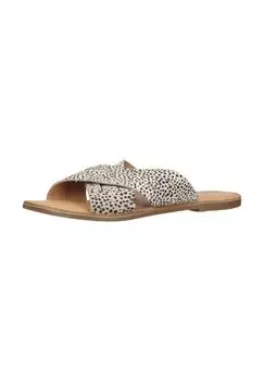 Кожаные мюли KicKers, коричневый