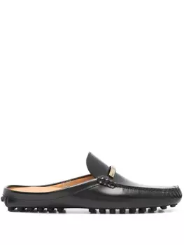 Кожаные мюли Tod's, черный