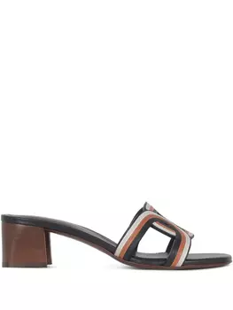 Кожаные мюли Tod's, черный