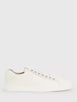 Кожаные низкие кеды AllSaints Brody, белые