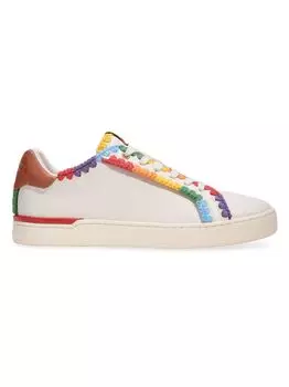 Кожаные низкие кеды Pride COACH