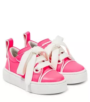 Кожаные низкие кеды Toy Toy Christian Louboutin, розовый