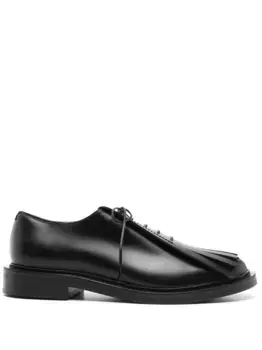 Кожаные оксфорды MAX MARA, черный