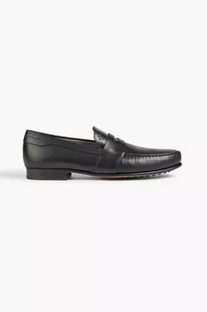 Кожаные пенни-лоферы Tod's, черный