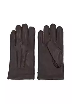 Кожаные перчатки JOOP!, цвет Dark Brown