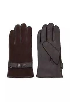 Кожаные перчатки Joop!, коричневый