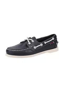 Кожаные полуботинки SEBAGO, темно-синий