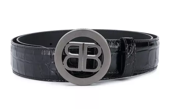 Ремень унисекс Balenciaga, черный