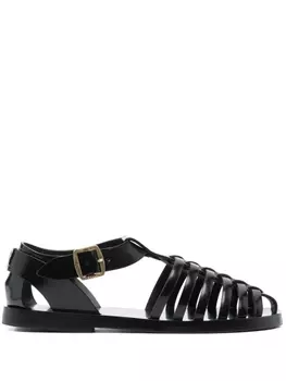 Кожаные сандалии Bally, черный