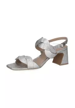 Кожаные сандалии Caprice, цвет Metallic Silver
