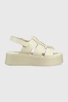 Кожаные сандалии COURTNEY Vagabond Shoemakers, бежевый