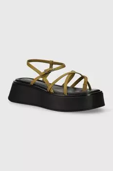 Кожаные сандалии Courtney Vagabond Shoemakers, зеленый