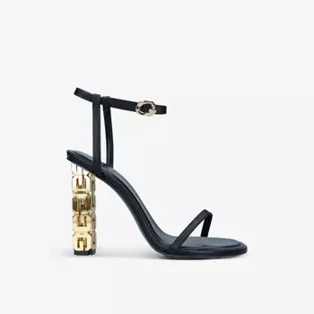 Кожаные сандалии G-Cube Givenchy, черный