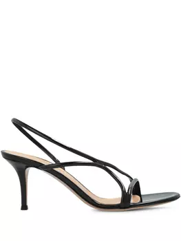 Кожаные сандалии Gianvito Rossi, черный