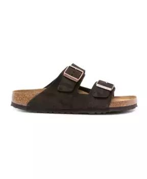 Кожаные сандалии комфортного стиля Birkenstock, коричневый