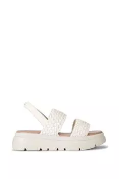 Кожаные сандалии Krypton Weave Carvela, белый