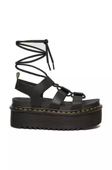 Кожаные сандалии Nartilla XL Dr. Martens, черный