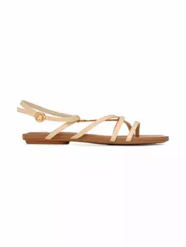 Кожаные сандалии Pral Jacquemus, белый