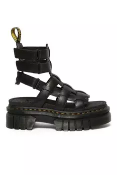 Кожаные сандалии Ricki Dr Martens, черный
