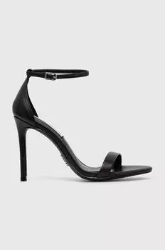Кожаные сандалии Tecy Steve Madden, черный