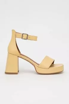 Кожаные сандалии Vagabond FIONA Vagabond Shoemakers, желтый