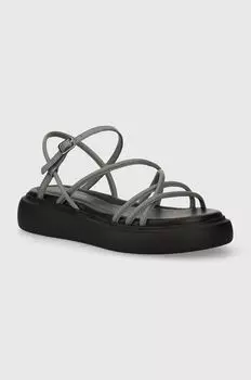 Кожаные сандалии Vagabond Shoemakers, серый