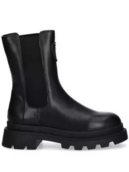 Кожаные сапоги Blauer, черный
