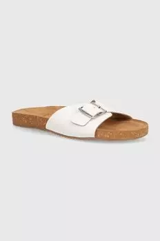 Кожаные шлепанцы Answear Lab, белый