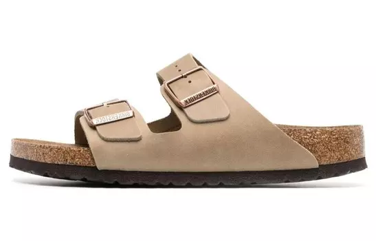 Кожаные шлепанцы Arizona Birkenstock