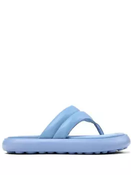 Кожаные шлепанцы Camper Flota, синий
