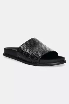 Кожаные шлепанцы EFFIE Vagabond Shoemakers, черный