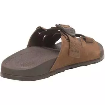 Кожаные шлепанцы Lowdown мужские Chaco, цвет Otter