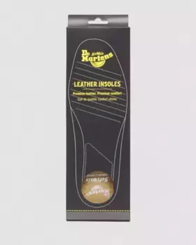 Кожаные стельки для обуви Dr. Martens, цвет Brown — Hm Lining