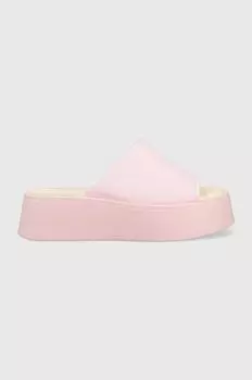 Кожаные тапочки COURTNEY Vagabond Shoemakers, розовый