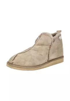 Кожаные тапочки Shepherd's, цвет Stone