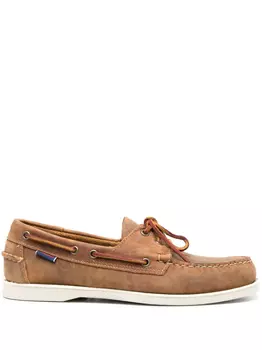 Кожаные топсайдеры Sebago, коричневый